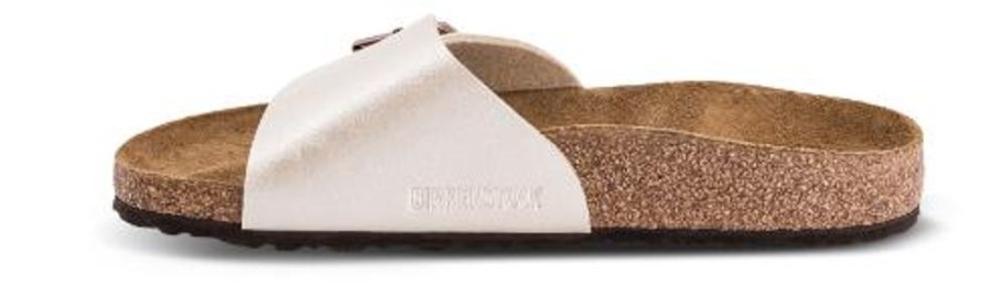 Kvinder Birkenstock | Birkenstock Catalina Birko-Flor Graceful Pearl White 1026631