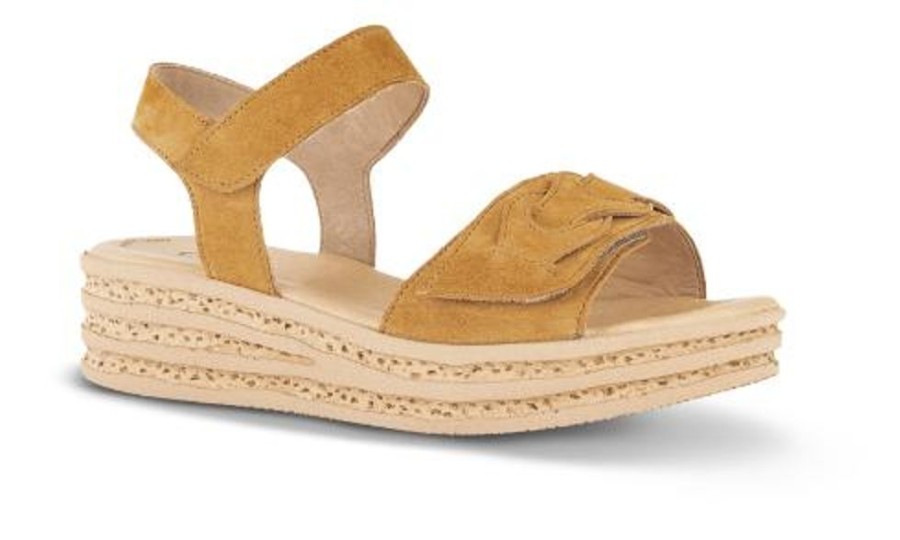 Kvinder Gabor | Gabor Damesandal Beige 44553