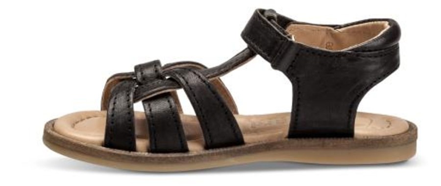 Born Bisgaard | Bisgaard Bornesandal Sort 70704119