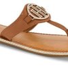 Kvinder Tommy Hilfiger | Tommy Hilfiger Damesandal Brun Fw0Fw05620Gu9