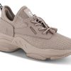 Kvinder Steve Madden | Steve Madden Sneaker Beige Sm11000442