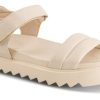 Kvinder B&CO | B&Co Damesandal Beige 4223100580