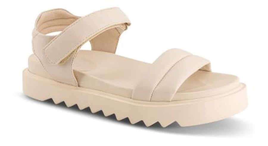 Kvinder B&CO | B&Co Damesandal Beige 4223100580