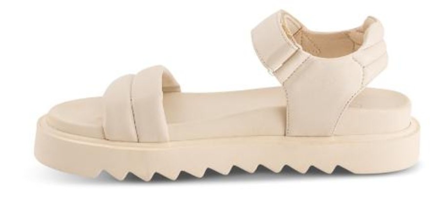 Kvinder B&CO | B&Co Damesandal Beige 4223100580