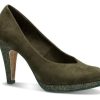 Kvinder Marco Tozzi | Marco Tozzi Damepump Khaki 2-2-22441-33