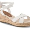 Kvinder Tommy Hilfiger | Tommy Hilfiger Damesandal Med Hael Hvid Fw0Fw06303Ybl