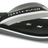 Kvinder Tommy Hilfiger | Tommy Hilfiger Pool Slides Unisex Sort Fw0Fw02370990