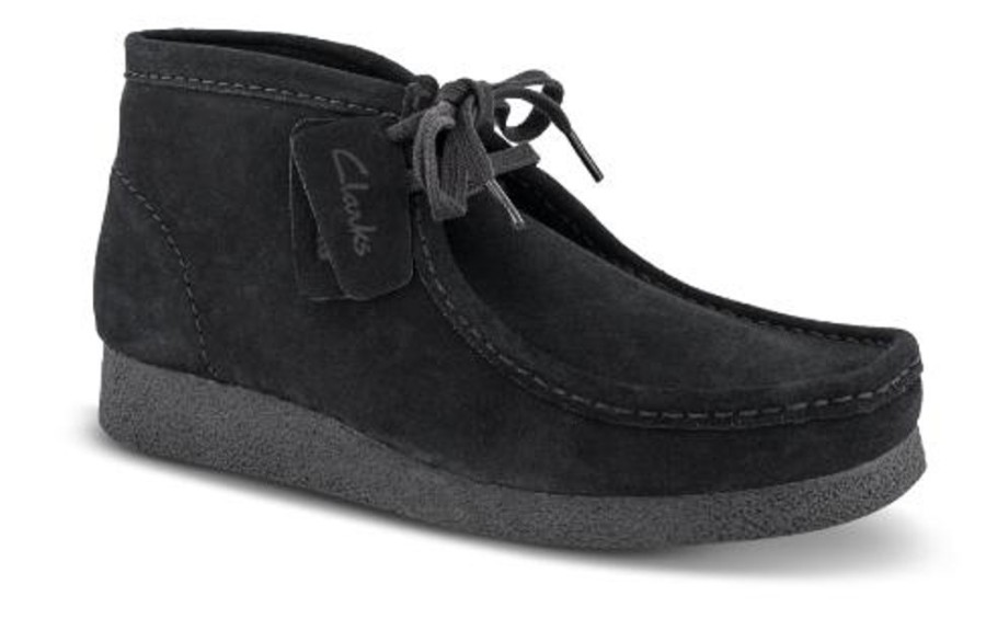 Maend Clarks | Clarks Herrestovle Sort Wallabeeevo Bt G