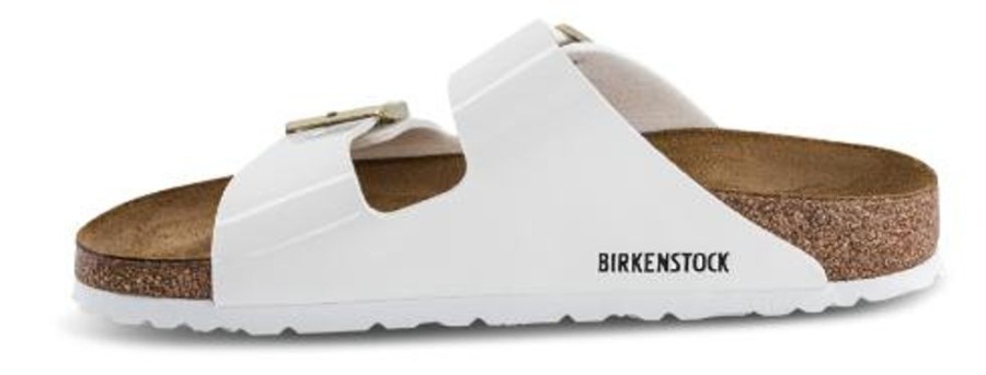 Kvinder Birkenstock | Birkenstock Arizona Birko-Flor Hvid 1005294