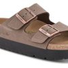 Kvinder Birkenstock | Birkenstock Papillio Arizona Pap Flex Platform Birko-Flor 1027417