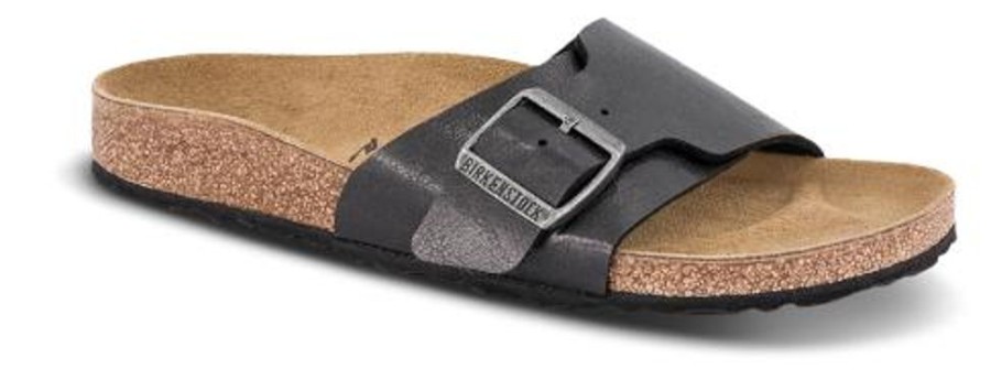 Kvinder Birkenstock | Birkenstock Catalina Birko-Flor Graceful Licorice 1026617