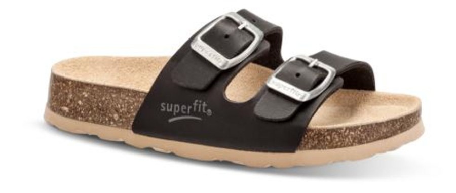 Born Superfit | Superfit Bornesandal Sort800111