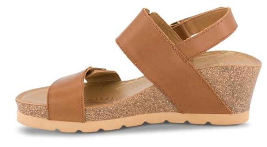 Kvinder Panama Jack | Panama Jack Damesandal Med Hael Brun Velvet B3