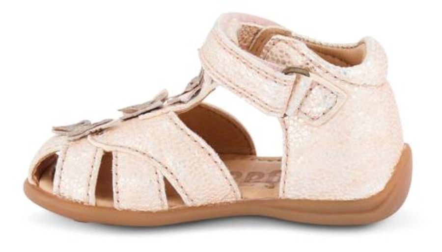 Born Bisgaard | Bisgaardbornesandal Rosa/Solv 71248.120