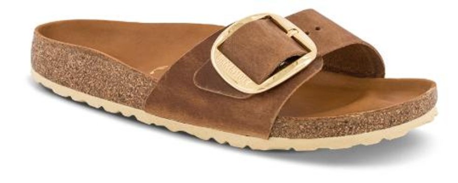 Kvinder Birkenstock | Birkenstock Madrid Big Buckle Brun 1006525