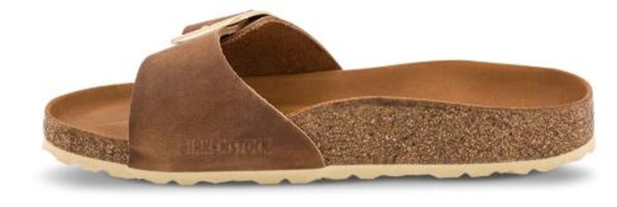 Kvinder Birkenstock | Birkenstock Madrid Big Buckle Brun 1006525