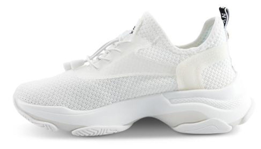 Kvinder Steve Madden | Steve Madden Hvid Match Sneakers