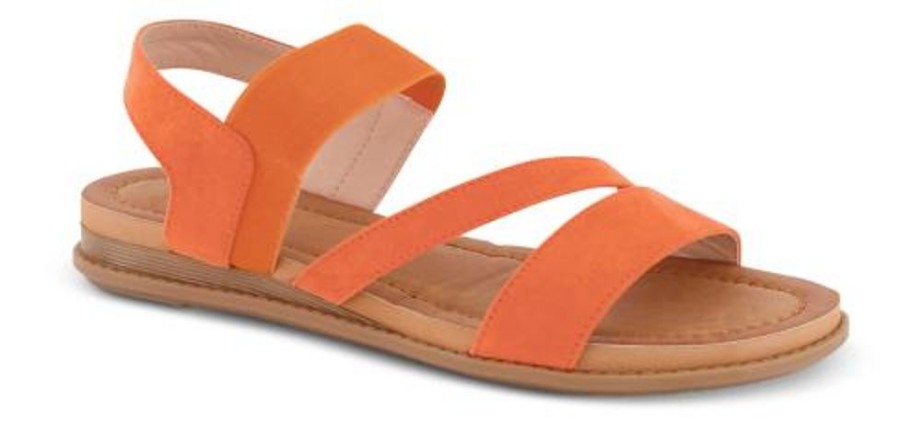 Kvinder B&CO | B&Co Damesandal Orange