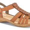 Kvinder Rieker | Rieker Damesandal Brun 60809-24