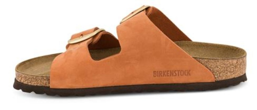 Kvinder Birkenstock | Birkenstock Arizona Big Buckle Brun 1021194