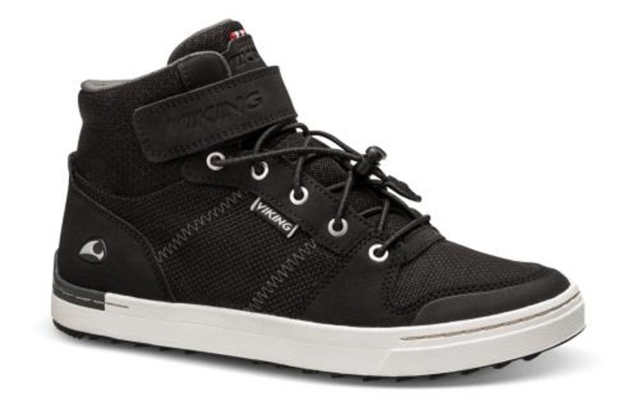 Born Viking | Viking Bornesneaker Sort 3-49622 Loren M