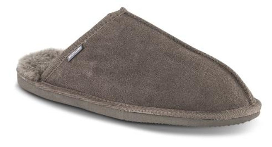 Maend Woollies | Woollies Hjemmesko Stone 1022 Simple Luxe