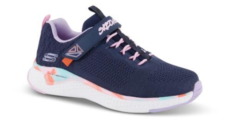 Born Skechers | Skechers Bornesneaker Marinebla 302041L