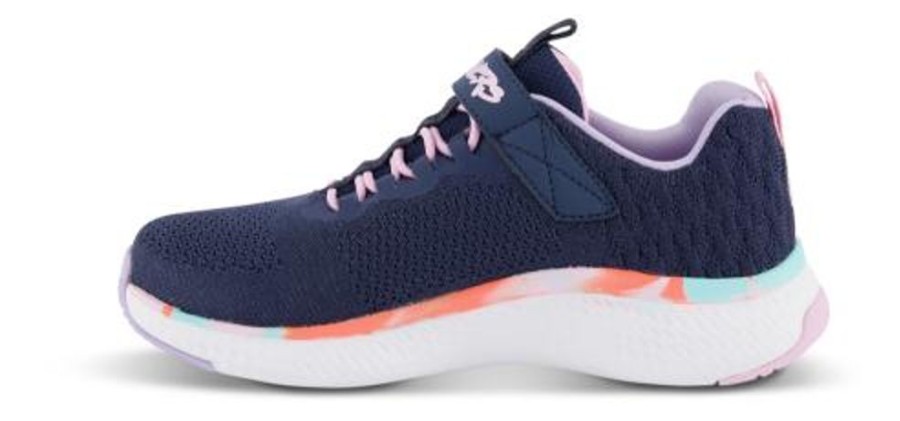 Born Skechers | Skechers Bornesneaker Marinebla 302041L