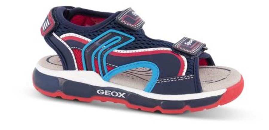 Born Geox | Geoxbornesandal Bla Multi J020Qb014Buc0735