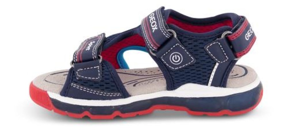 Born Geox | Geoxbornesandal Bla Multi J020Qb014Buc0735