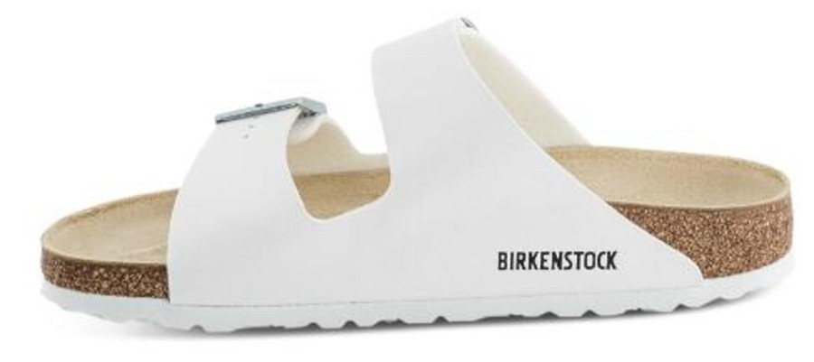 Kvinder Birkenstock | Birkenstock Arizona Birko-Flor Hvid 51733