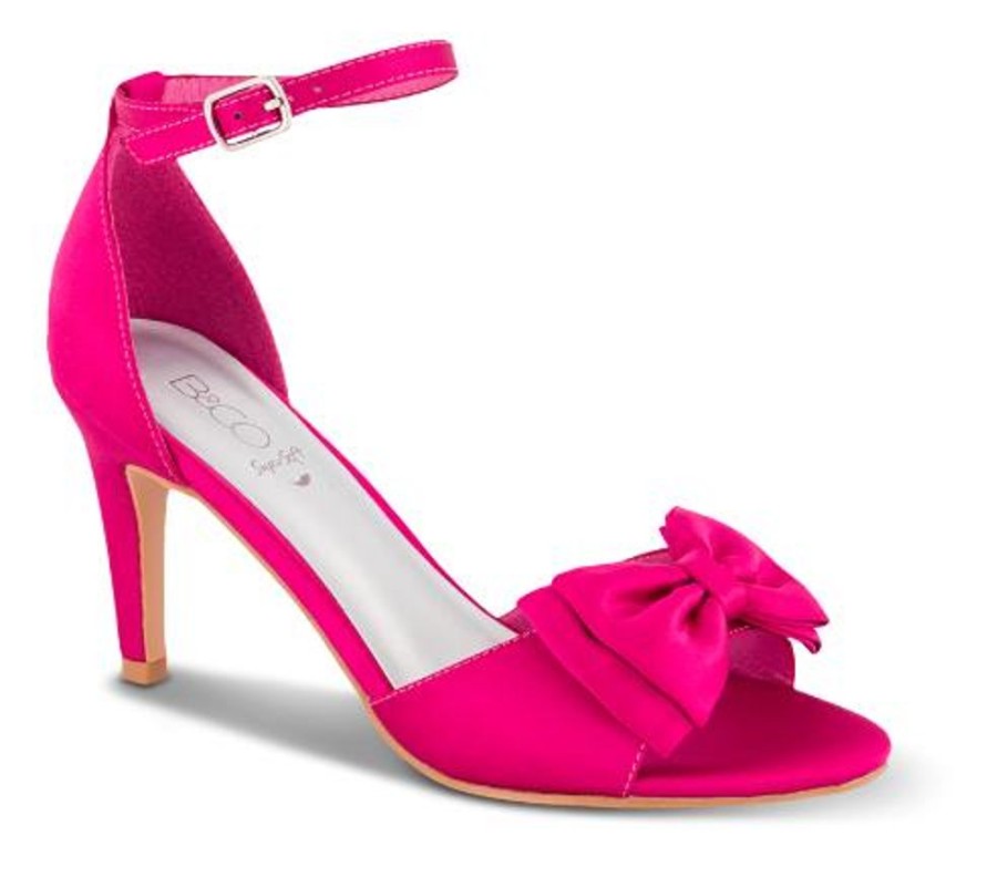 Kvinder B&CO | B&Co Damesandal Med Hael Pink 4214103763