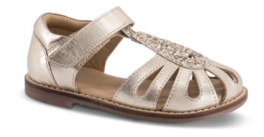 Born Skofus | Skofus Bornesandal Guld 4814100701