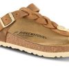 Kvinder Birkenstock | Birkenstock Gizeh Flet Brun 1021355