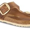 Kvinder Birkenstock | Birkenstock Gizeh Big Buckle Brun 1018745