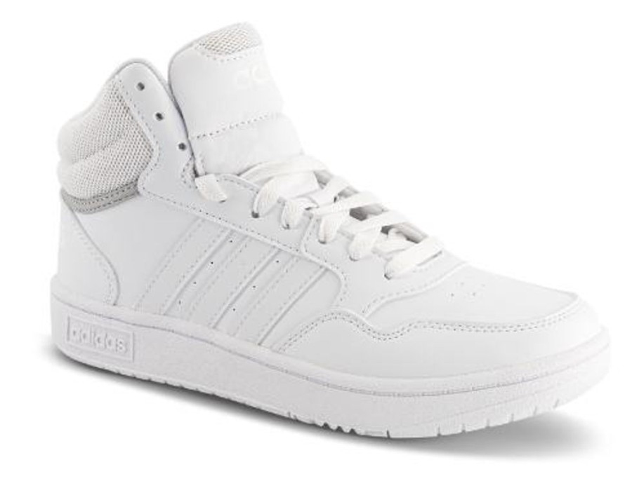 Born adidas | Adidas Borne Sneaker Hvid Gw0401 Hoops Mid 3.K.