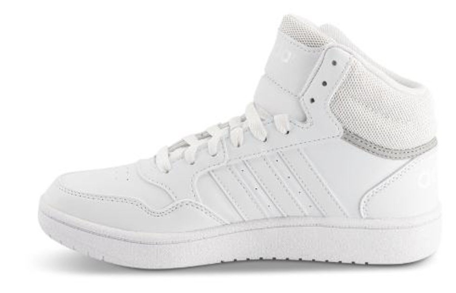 Born adidas | Adidas Borne Sneaker Hvid Gw0401 Hoops Mid 3.K.