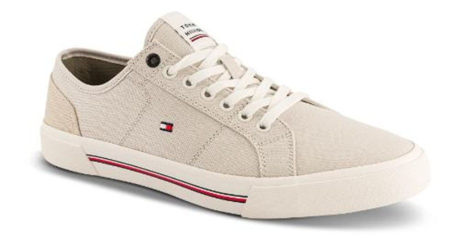 Maend Tommy Hilfiger | Tommy Hilfiger Kraftig Herresko Beige Fm0Fm04560Aep