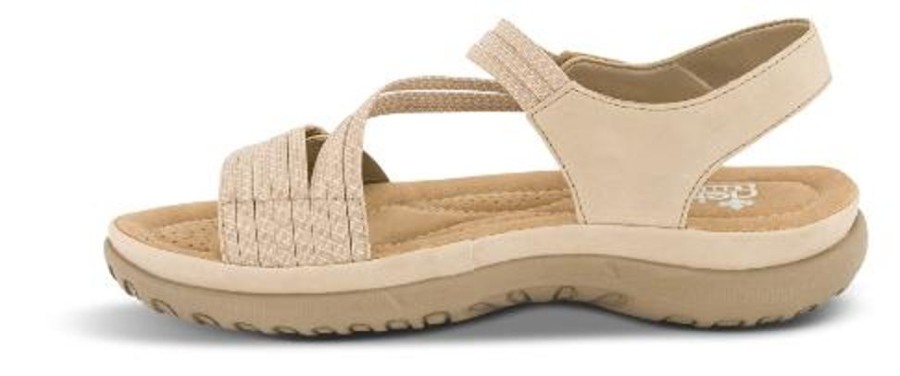 Kvinder Rieker | Rieker Damesandal Beige 64870-62