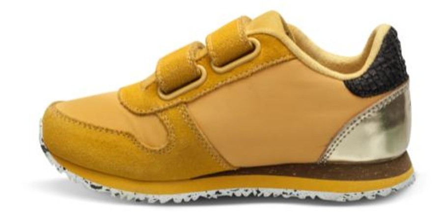 Born Woden Wonder | Woden Wonder Bornesneaker Gul Ww1012