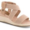 Kvinder Tommy Hilfiger | Tommy Hilfiger Damesandal Med Hael Beige Fw0Fw06305Abr