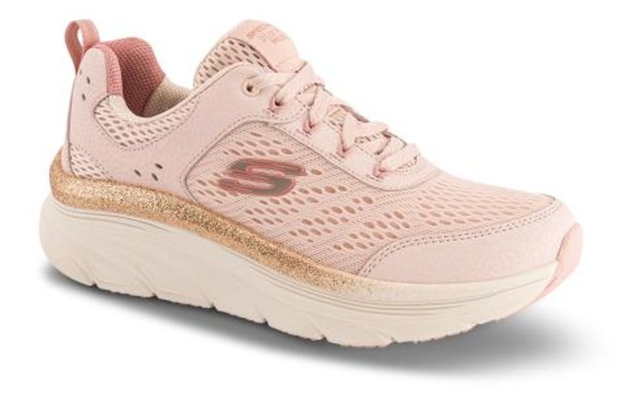 Kvinder Skechers | Skechers Sneaker Pink 149337