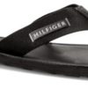 Maend Tommy Hilfiger | Tommy Hilfiger Badesandal Sort Fm0Fm02080