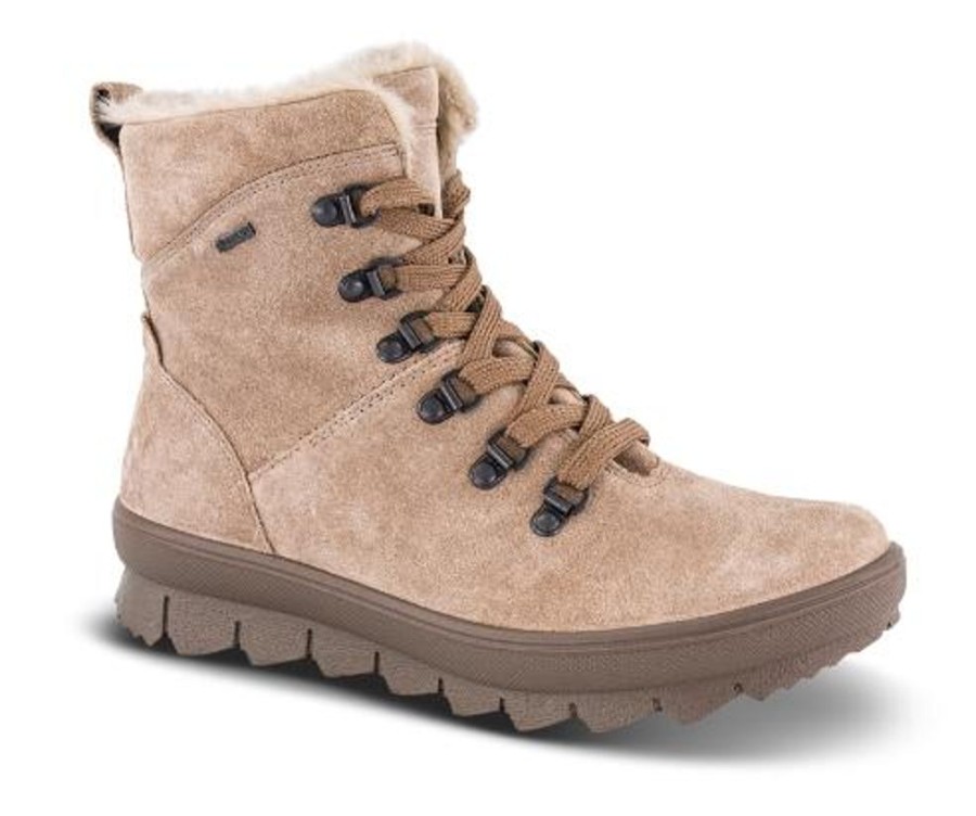 Kvinder Legero | Legero Kort Damestovle Beige 2-000530