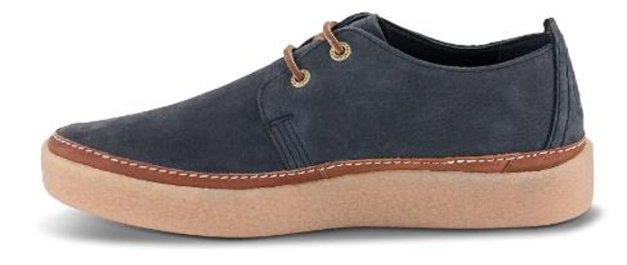 Maend Clarks | Clarks Kraftig Herresko Bla Clarkwood Low G