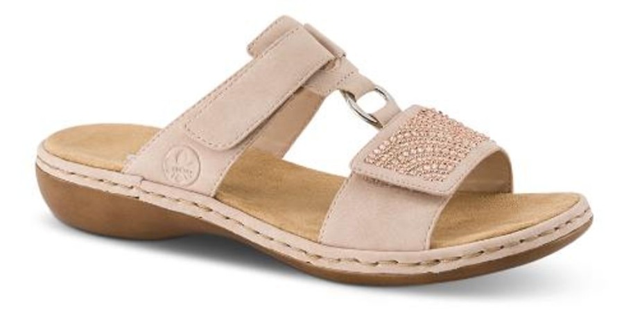 Kvinder Rieker | Rieker Damesandal Rosa 65980-31