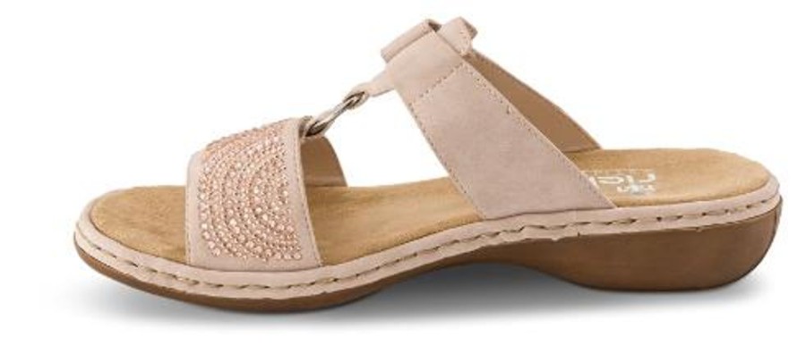 Kvinder Rieker | Rieker Damesandal Rosa 65980-31