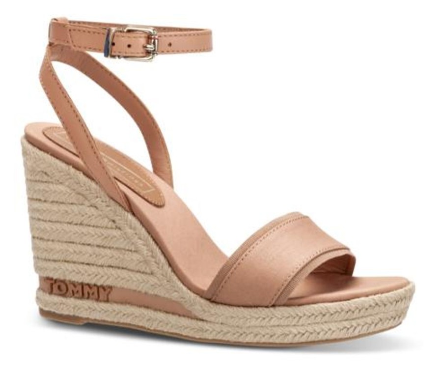 Kvinder Tommy Hilfiger | Tommy Hilfiger Damesandal Nude Fw0Fw04074