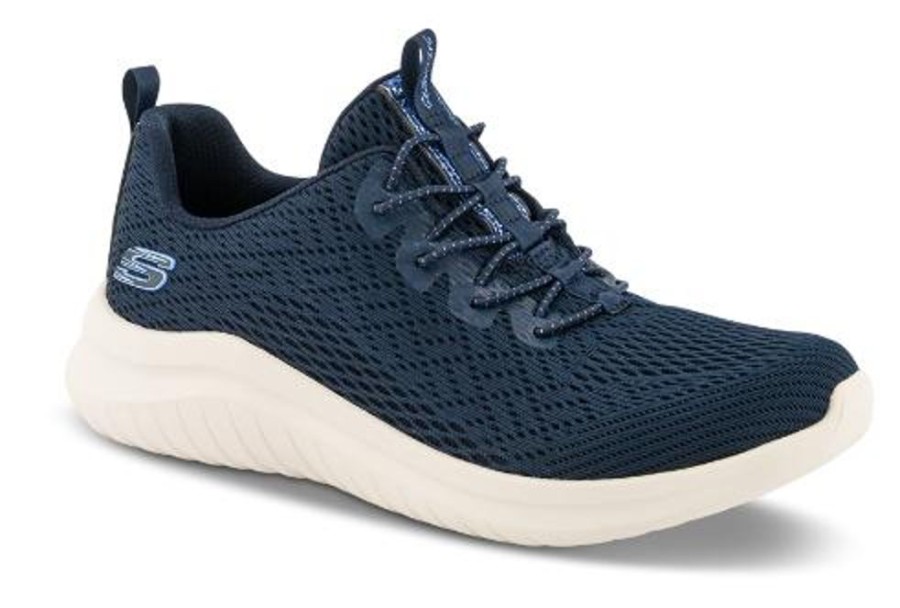 Kvinder Skechers | Skechers Sneaker Hvid 13350