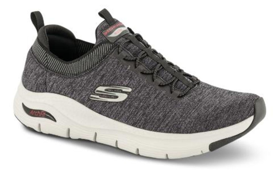 Maend Skechers | Skechers Sneaker Gra 232301